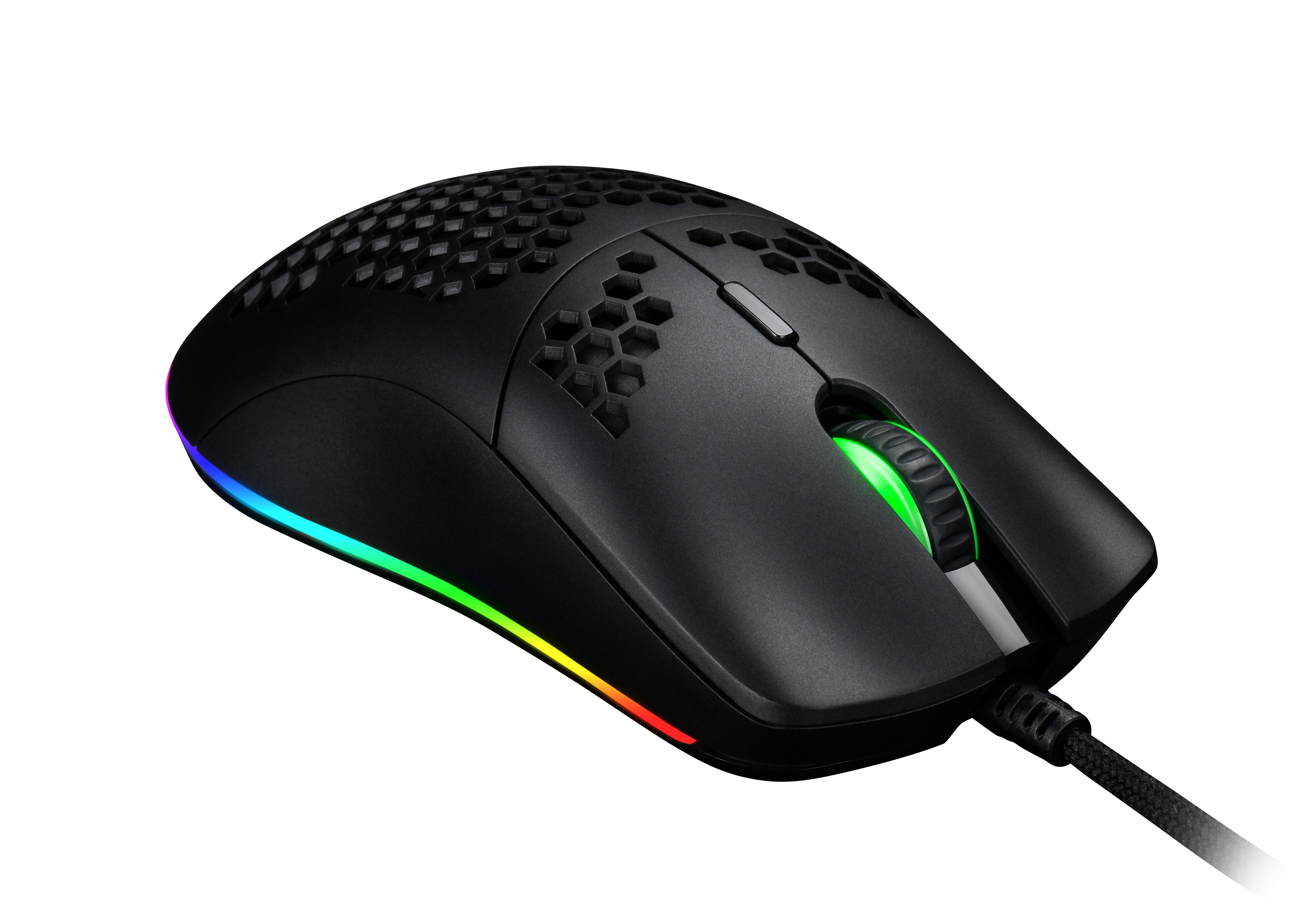 DUTZO Keiryo RGB - Matt White - Gaming Mouse